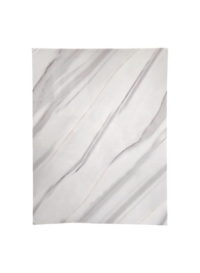 INFINITY DECOR Premium White with Grey Texture Marble UV Panels Marble UV Sheets, self Adhesive Wall Tile (60 cm * 60 cm),Marble Look Wall Panels for Homes and Offices, Adhesive Wallpaper- Pack of 20 - Image 3